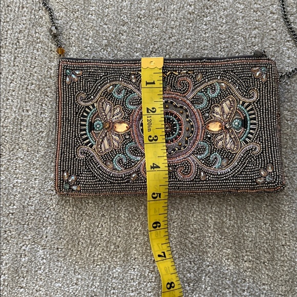 Mary Frances Embellished Beaded Clutch Bag - Picture 6 of 8